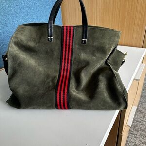 Clare V Simple Tote Suede